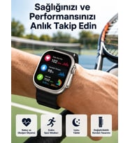 Akıllı Saat Çok Fonksiyonlu Unısex Sosyal Medya Girişli Bluetooth Bağlantılı