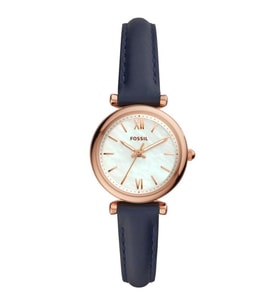 FOSSIL FES4502 LACİVERT DERİ KORDON BAYAN KOL SAATİ