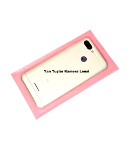 Xiaomi Redmi 6 Kasa Arka Pil Batarya Kapağı GOLD