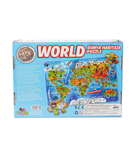 7375 Dünya Kültür Haritası Puzzle -Totteriq