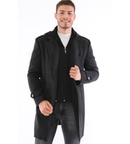 PLT8401 DEWBERRY ERKEK PALTO-ANTRASİT