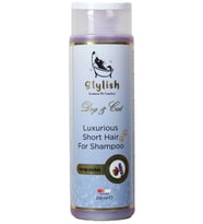 Stylish Pet Cosmetics Kısa Tüylü Köpek Ve Kediler Için Tüy Dökme Engelleyici Lavanta Aromalı Organik Şampuan 250ml