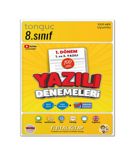 Tonguç Yayınları 8. Sınıf Yazılı Denemeleri 1. Dönem 1 Ve 2. Yazılı(25)