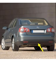 VW Jetta 2006-2010 Arka Tampon Alt Eki Spoyleri 1K5807521B