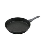 32CM DÖKÜM TAVA KABARTMA PİRAMİT DESENLİ BAKALİT SAP=18.2CM POŞETLİ AMBALAJ (4767)