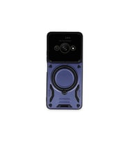 Xiaomi Poco C61 Kılıf Joy Lens Standlı Kapak - Lacivert