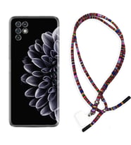 INFINIX Note 11 Pro Note 10 Hot 9 Play Kılıf Boyun Asklı Rasta Silikon Çiçekler 1639