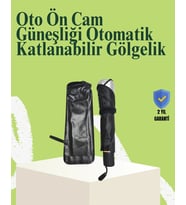 Katlanabilir Oto Güneşlik - 125x65 cm
