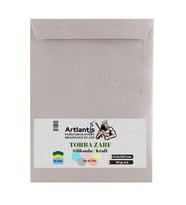 Torba Zarf 24x32 Cm Kraft 90 Gr Silikonlu 25'li 1 Paket Artlantis 240*320 Mm Torba Zarf Kraft 25 li 1 Paket (Renksiz)