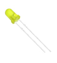 Led 3mm Sarı Difused (100 Adet)