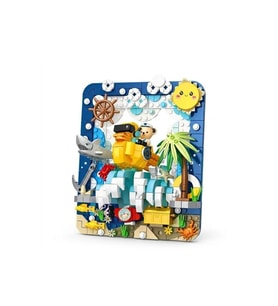 P881503 Panlos Teddy Ayi Resi̇m 417 Parça Block Oyuncak