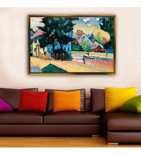 Altın Çerçeveli dekoratif tablo a1318 (Gold)