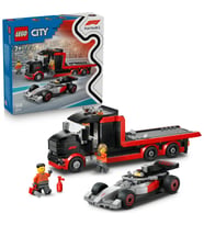 City Audi F1® Yarış Arabalı F1® Sergileme Kamyonu 60493 – 7 Yaş Üzeri Için Minifigür Içeren Oyuncak