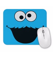 Cookie Monster Kurabiye Canavarı Mouse Pad.jpg