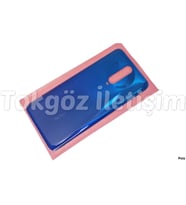 Tkgz Xiaomi Redmi K30 Arka Kapak Pil Kapağı (CAM) MAVİ