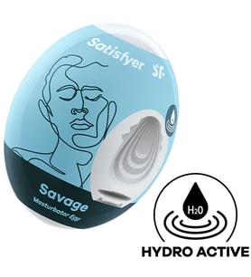 Satisfyer İçi Tırtıklı Savage Mastürbatör