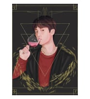 Jin Tarot Kartı Tablo Ahşap Poster Dekoratif Kod3601