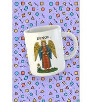 Kartura Koleksiyonu – Tarot Denge Kartı Özel Tasarım Kupa Bardak (Beyaz)