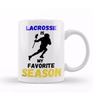 Funny Lacrosse  , Lacrosse Gift For Lacrosse Player, Lacrosse Mom  , Lacrosse Dad  , Lax  , Lacrosse Coach Gift Maglietta Kupa Bardak Porselen