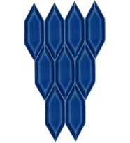 Armada Çini 05X15 Cm Metro Yaprak Kobalt Seramik