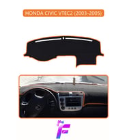 HONDA CIVIC VTEC2 (2003-2005) Uyumlu Torpido Örtüsü Yansıma Önleyici Hızlı Montaj Koruma F76