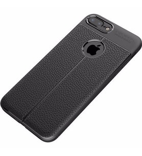 Zore iPhone 7 Plus ile Uyumlu Niss Silikon Kılıf Siyah