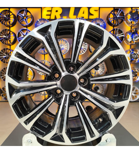 4 Adet DY-605 6,5*15 5*114,3 ET39 60,1 BLACK JANT (Takım)