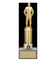 ODAK KUPA - Figürlü Kupalar - Judo / Karate Figürlü Kupalar FG-008 C - 30 cm