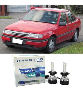 Opel Vectra Led Xenon Uzun + Kısa Far Ampulü H4 Access Yeni Seri Beyaz 1988-1995