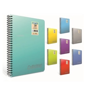 GIPTA CHROM-O SPİRALLİ PP. KAPAK A5 100YP. KARELİ DEFTER - 2312