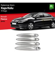 Renault Fluence Uyumlu Krom Kapı Kolu 4 Kapı 2010 Üzeri (Karışık)