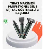 Hareket Halinde Kullanıma Uygun Tıraş Makinesi