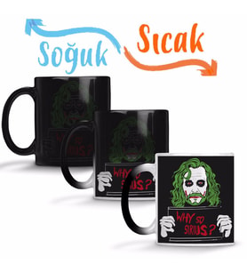 Harry Potter Why So Sirius Joker Sihirli Kupa Bardak Porselen