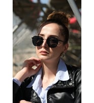 ESRADA SASHA BLACK-SMOKED UNISEX GÜNEŞ GÖZLÜĞÜ 53-19-142