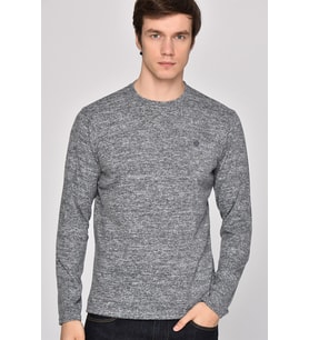 Dewberry Erkek Pamuklu Sweatshirt Antrasit 1017 Günlük Üst Giyim, Hafta Sonu Kombini, Seyahat Gardırobu