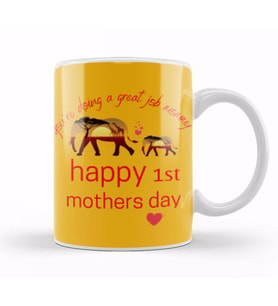 Our First Mothers Day 1ST 2021 Kupa Bardak Porselen