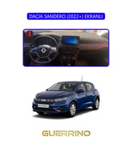 DACIA SANDERO 2022+ EKRANLITORPİDO KORUMA HALISI MAVİ KENAR