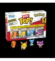 Funko Bitty Pop! Pokémon 4'lü Paket (Figür Boyu 2,25 cm) (Çok Renkli)