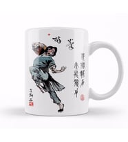 Drunken Master Kupa Bardak Porselen