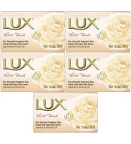 Lux Sabun 80GR Velvet Touch (Kadife Dokunuş) (5 Li Set)