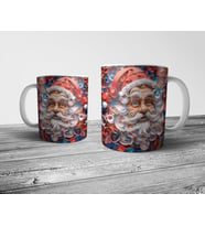 Pixxa Noel Baba Yılbaşı Christmas Kupa Bardak Model 1