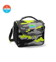 Coral High Kids Siyah Gri Kamuflaj Desenli Thermo Beslenme Çantası 11816