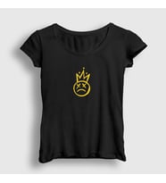 Presmono Kadın Siyah Logo V2 Fall Out Boy T-Shirt 406571tt