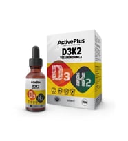 Active Plus D3K2 Vitamin Damla 20ml