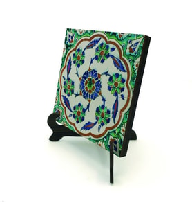 Osmanlı Çini Deseni (Mesih Mehmet Paşa Camii)Baskılı MDF Masaüstlük