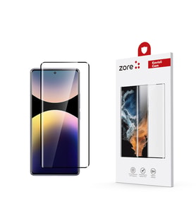 Xiaomi Redmi Note 14 Pro 4G Uyumlu Zore Full Yapışkanlı Cam Ekran Koruyucu