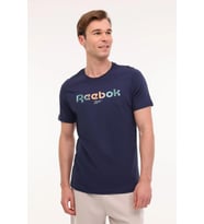 Reebok SUMTH TEE 102055827 Erkek Tişört Laci S-XXL (Lacivert)