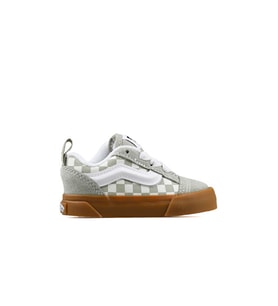 Vans Knu Skool Elastic Lace Bebek Günlük Ayakkabı VN000D0KFSG1 Gri