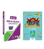 Karekök Yayınları 6.Sınıf Sosyal Bilgiler ve Lodos Paragrafhane Soru Bankası Seti 2 Kitap