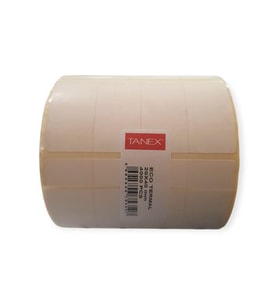 Tanex Eco Termal Etiket 20x40 Bitişik 4 Lu 25mm 4000 Adet/rl